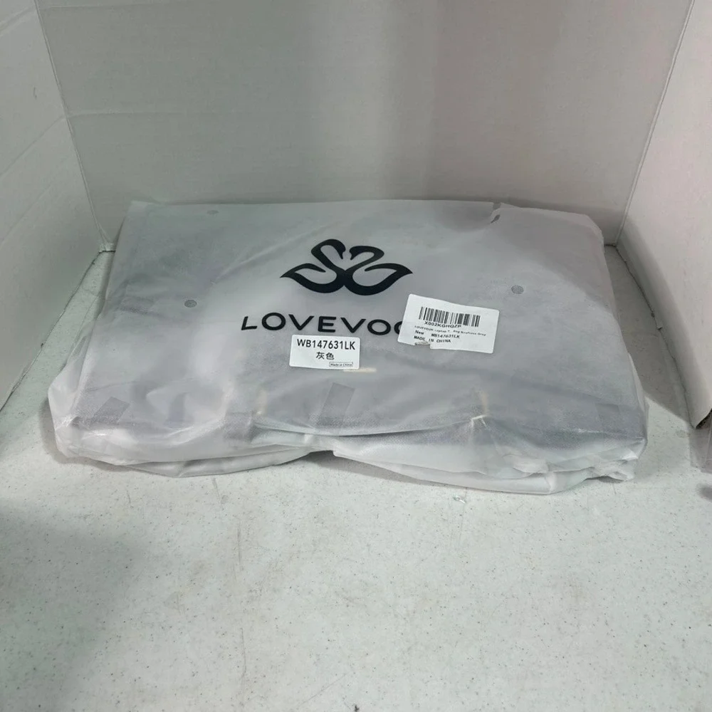 LOVEVOOK Laptop Tote Bag Briefcase Grey Professional Work Bag WB147631LK